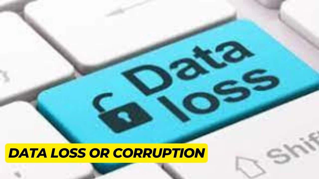 Data Loss or Corruption