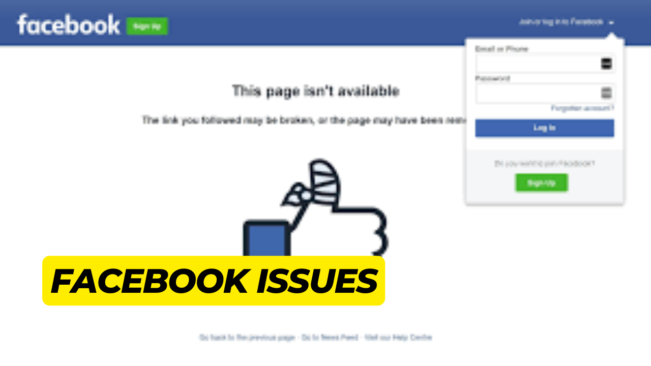 Facebook-Issue