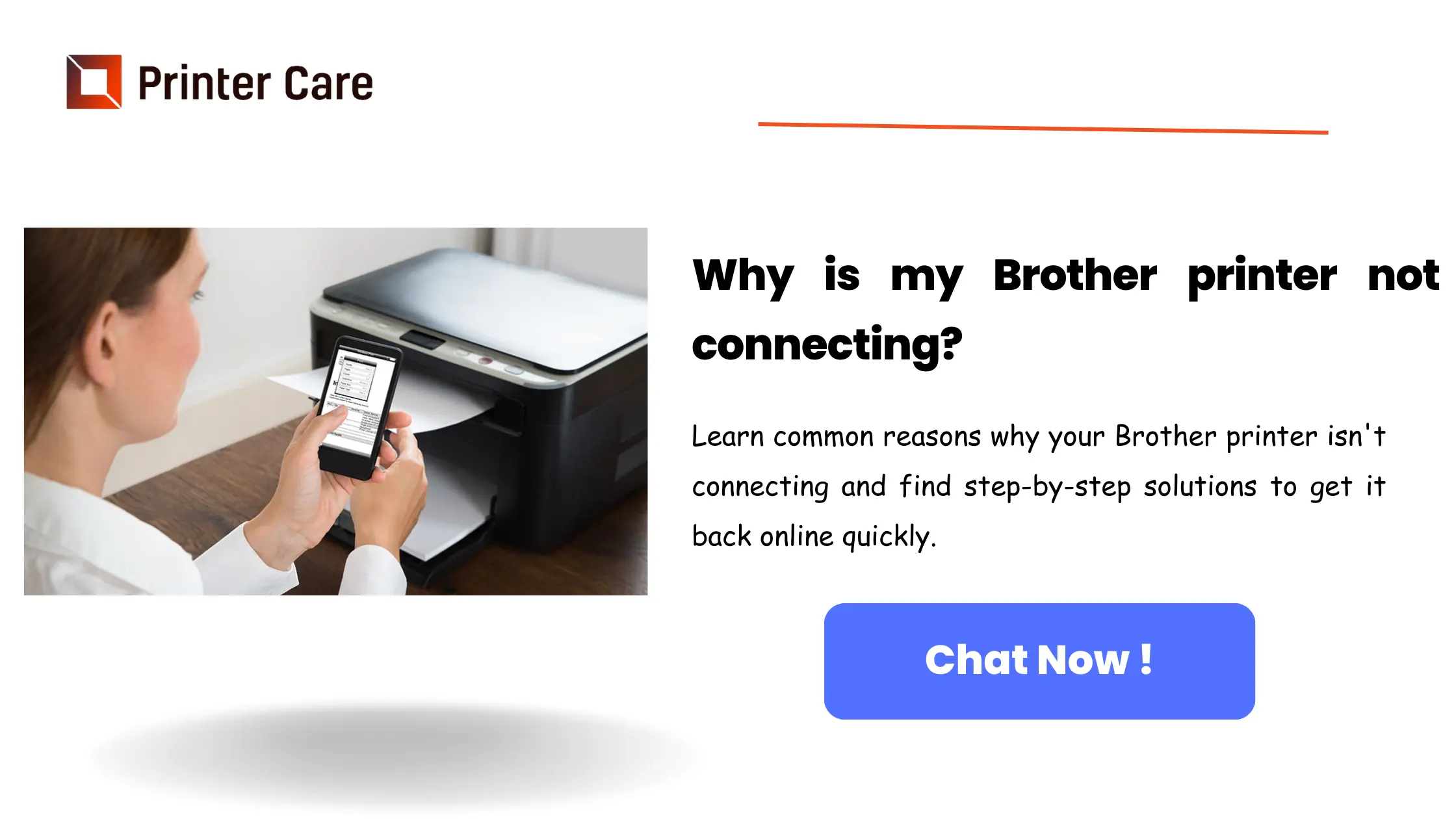 Why is my Brother printer not connecting
