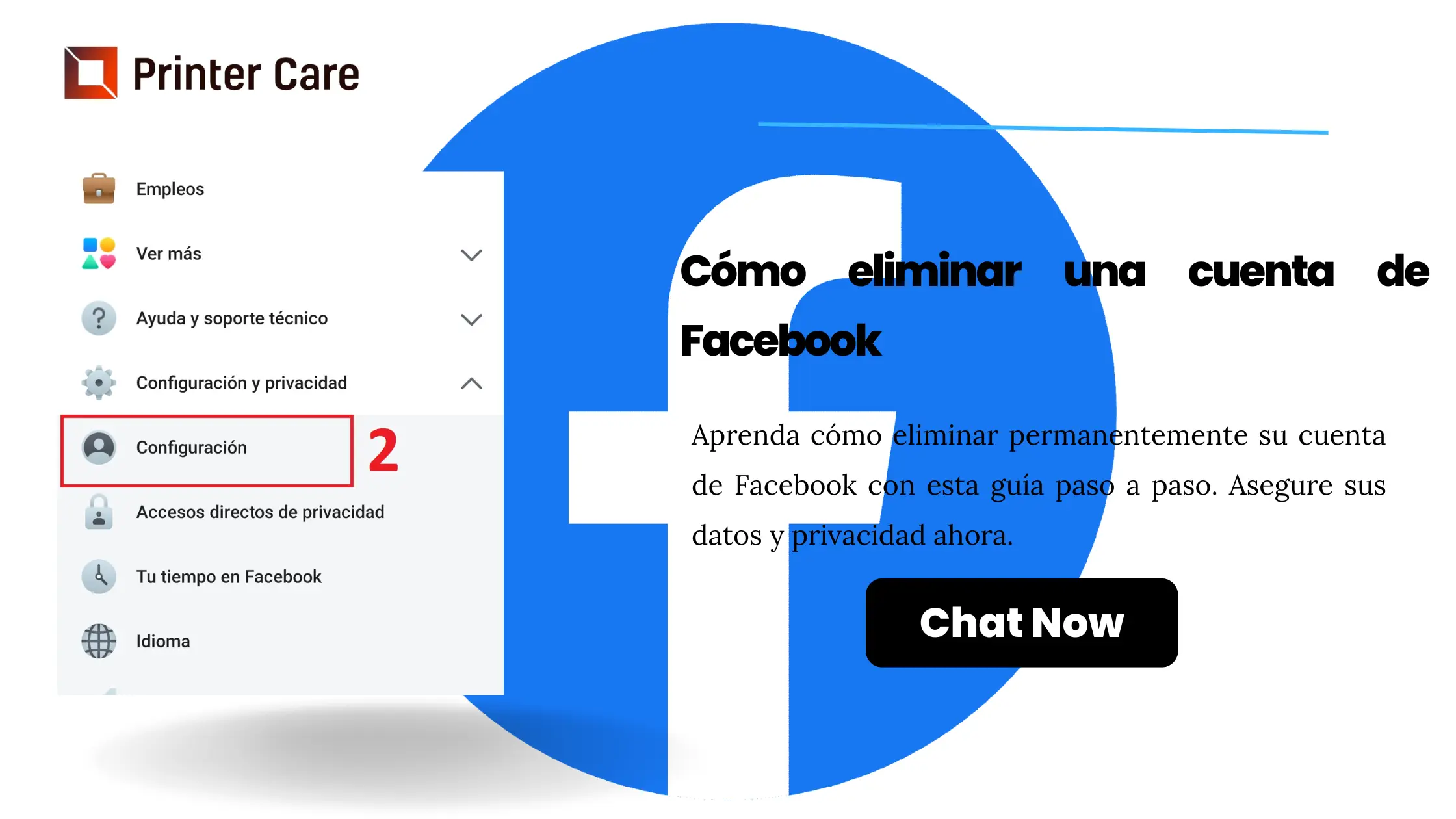 Cómo eliminar una cuenta de Facebook Cómo eliminar una cuenta de Facebook